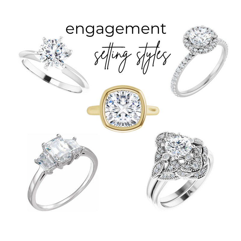 A Guide to Different Engagement Ring Setting Styles