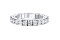 Flexible Diamond Eternity Band