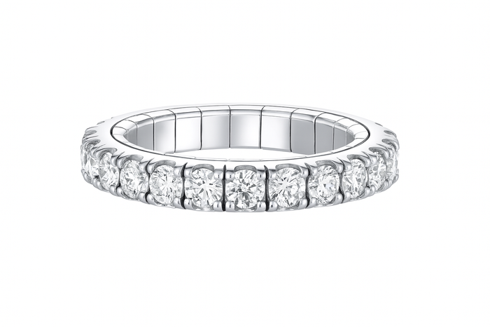 Flexible Diamond Eternity Band