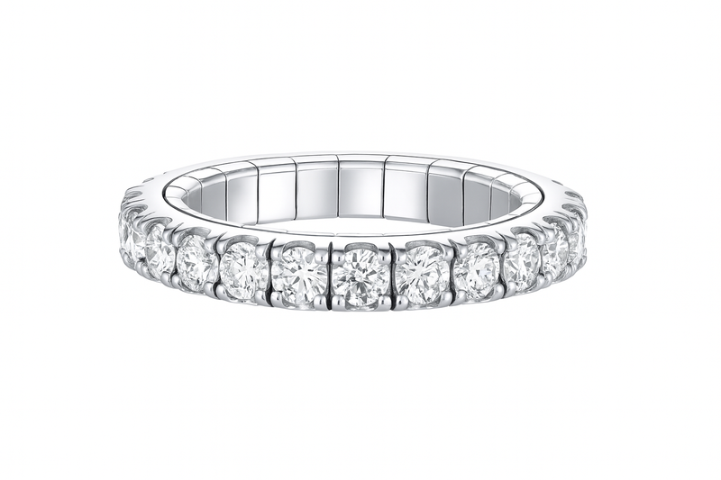 Flexible Diamond Eternity Band