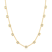 Sloane Bezel Bet Emerald Necklace