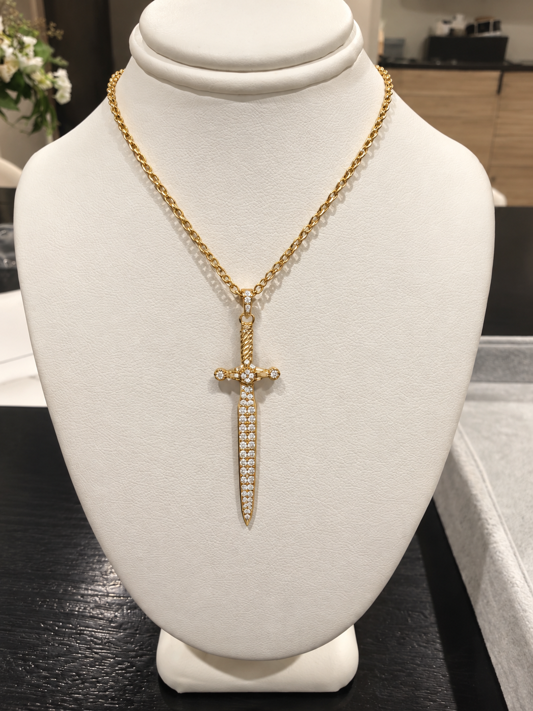 Diamond Sword Pendant
