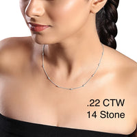 Diamonds by the Yard Necklace