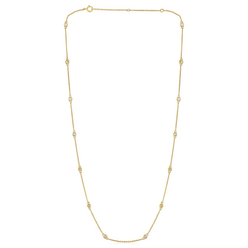 Diamonds by the Yard Necklace
