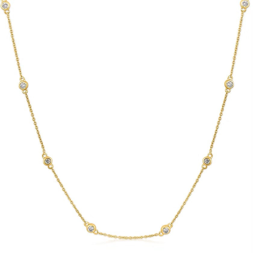 Diamonds by the Yard Necklace