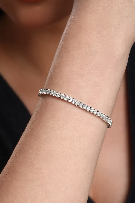 Oval Tennis Bracelet