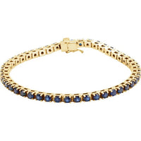 Sapphire Tennis Bracelet