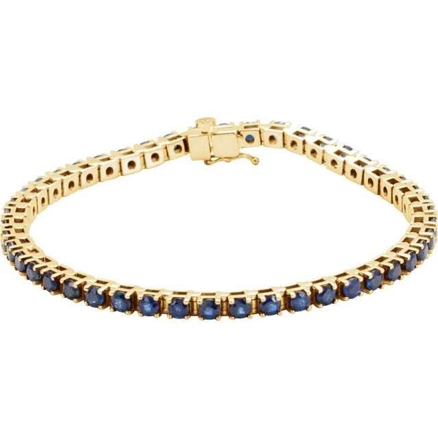 Sapphire Tennis Bracelet