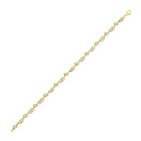 Regalia Alternating Shape Tennis Bracelet