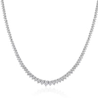 Graduated Tennis Necklace
