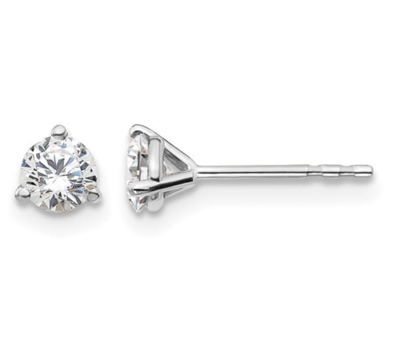 Lab-grown Diamond Stud Earrings