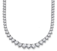 Graduated Tennis Necklace