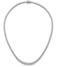 Graduated Tennis Necklace
