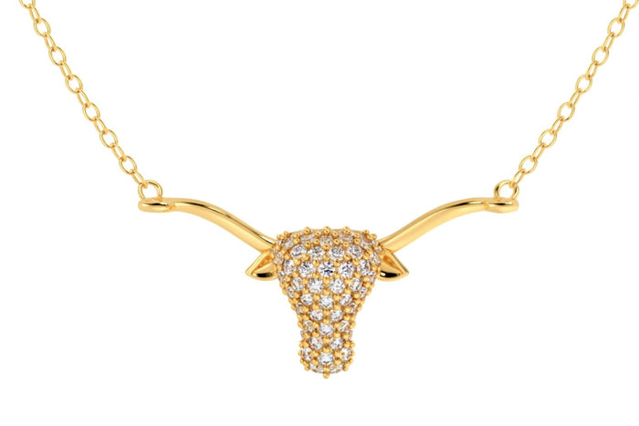 Longhorn Diamond Necklace