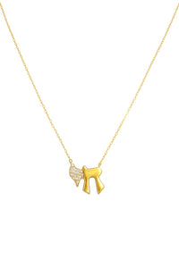 Pave Chai Necklace