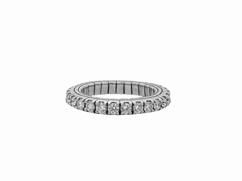 Flexible Diamond Eternity Band