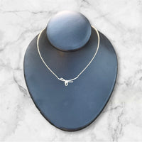 Signature Bow Diamond Necklace