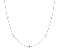 Stars Station Necklace