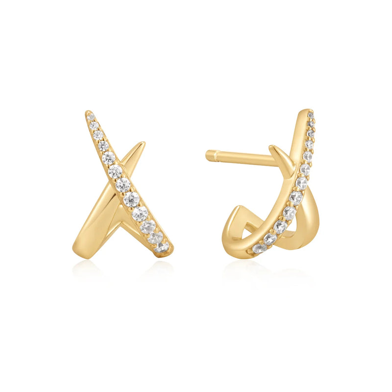 Kiss Polished Pave Studs