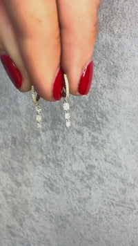 Video of dangle earrings