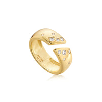 Sparkle Wide Adjustable Ring