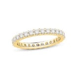 Yellow Gold Diamond Eternity Band