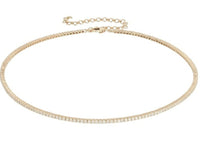 Diamond Tennis Necklace 2 CTW or 3.5 CTW