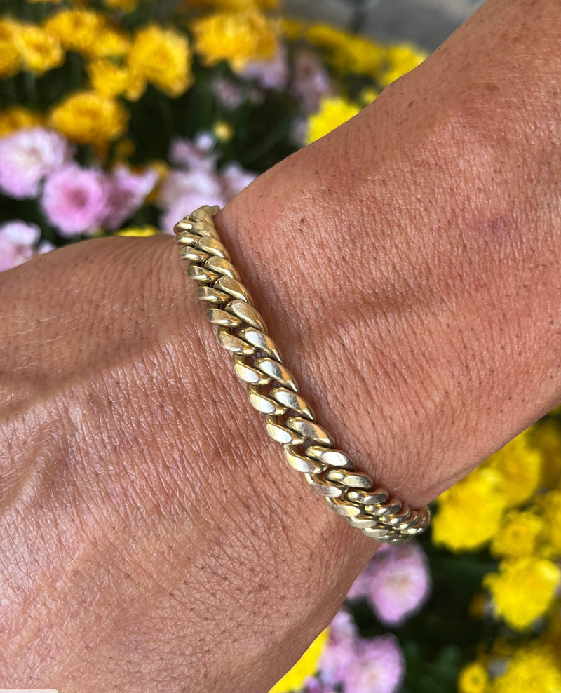 Mens Curb Chain Bracelets